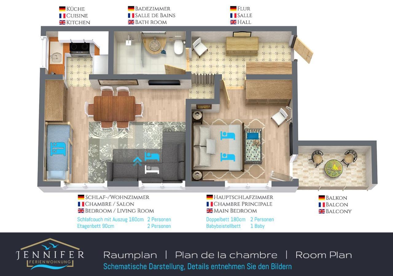 Ferienwohnung Jennifer 鲁斯特 外观 照片